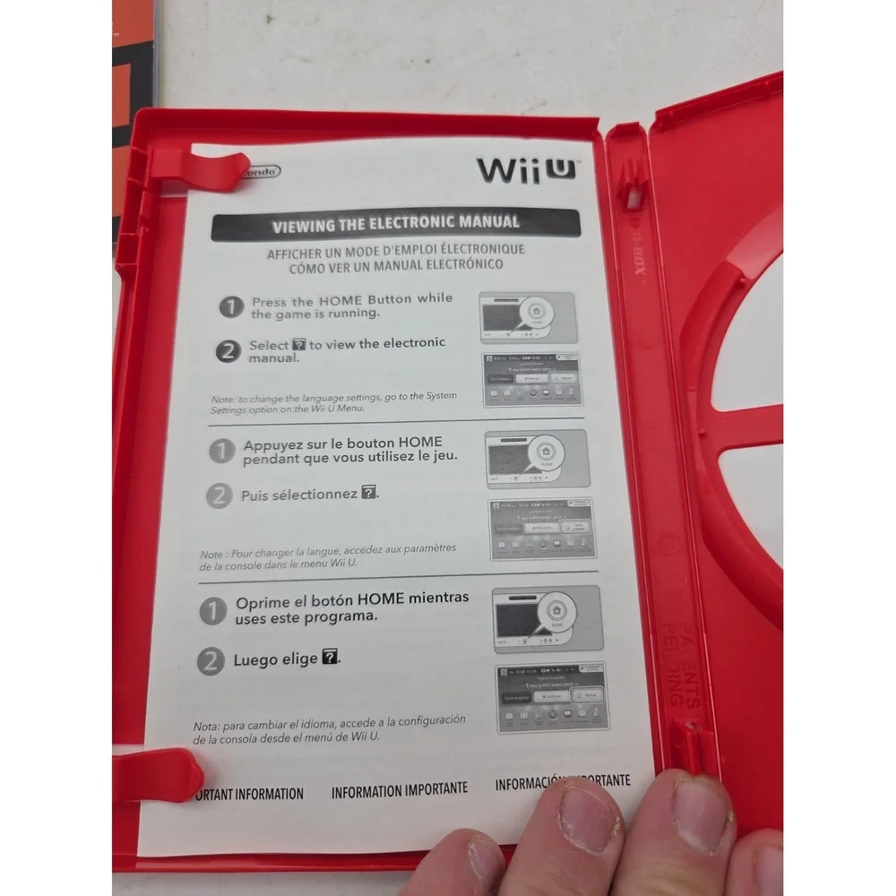 Super Mario Maker Nintendo Wii U - CIB W/ Manual + Paperback Idea Booklet